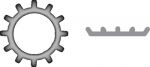 Stainless External Tooth Lock Washers
